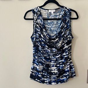 Calvin Klein size L sleeveless blouse